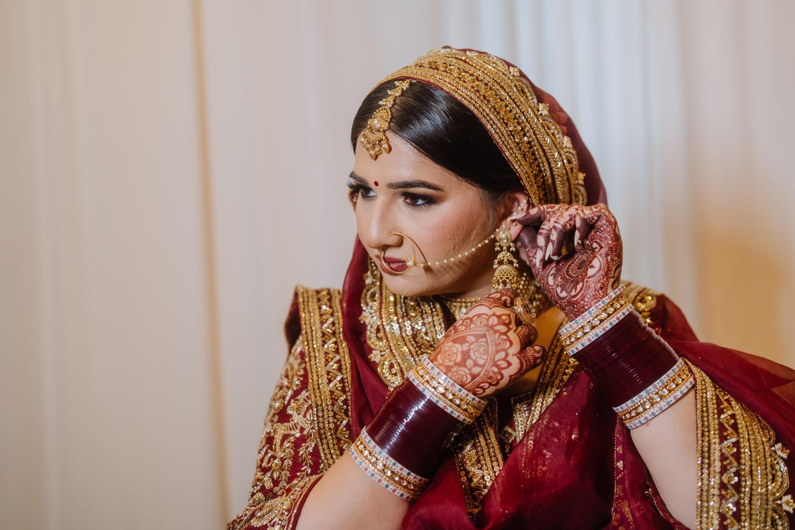 Bride Getting Ready 14