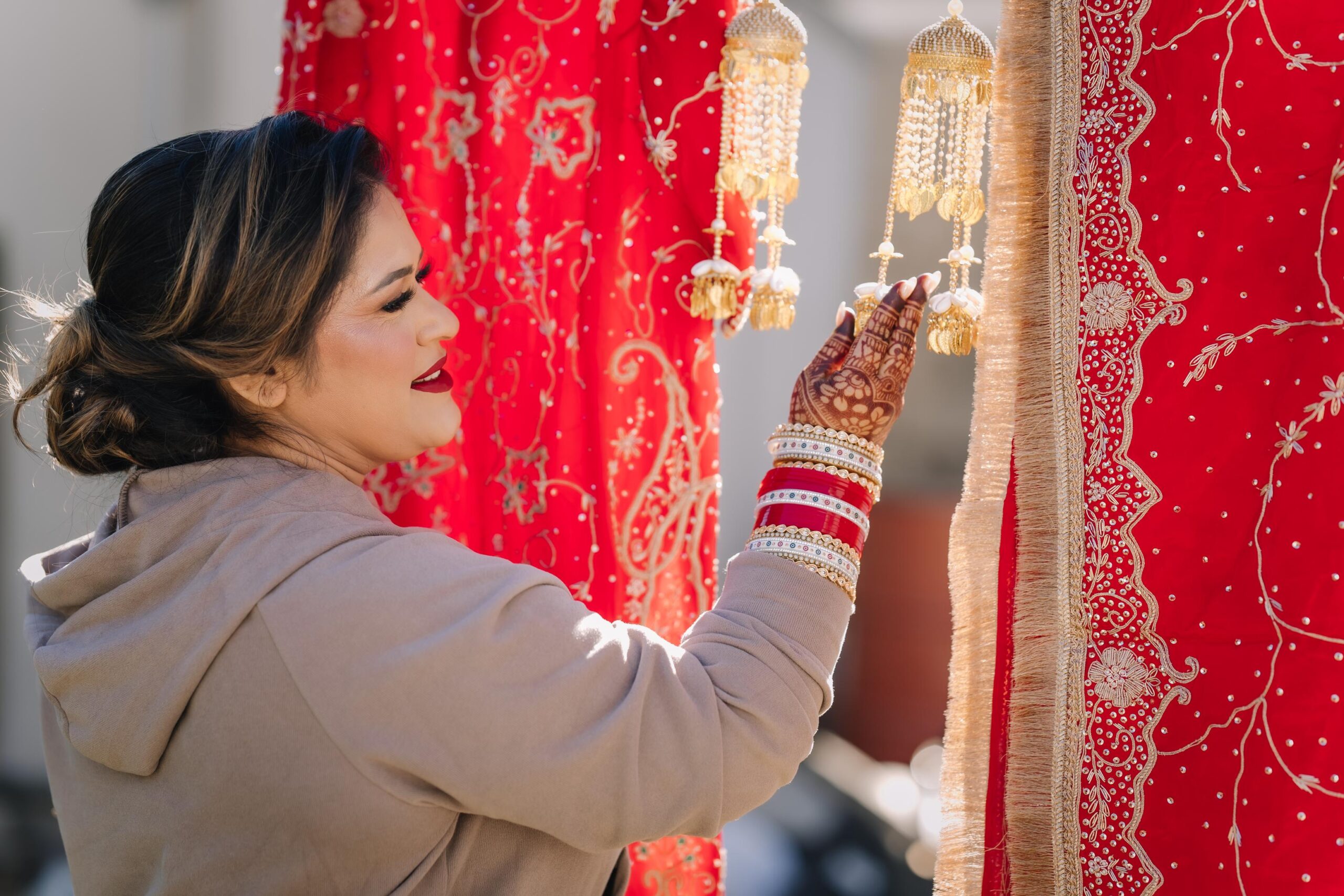 Bride Getting Ready 22