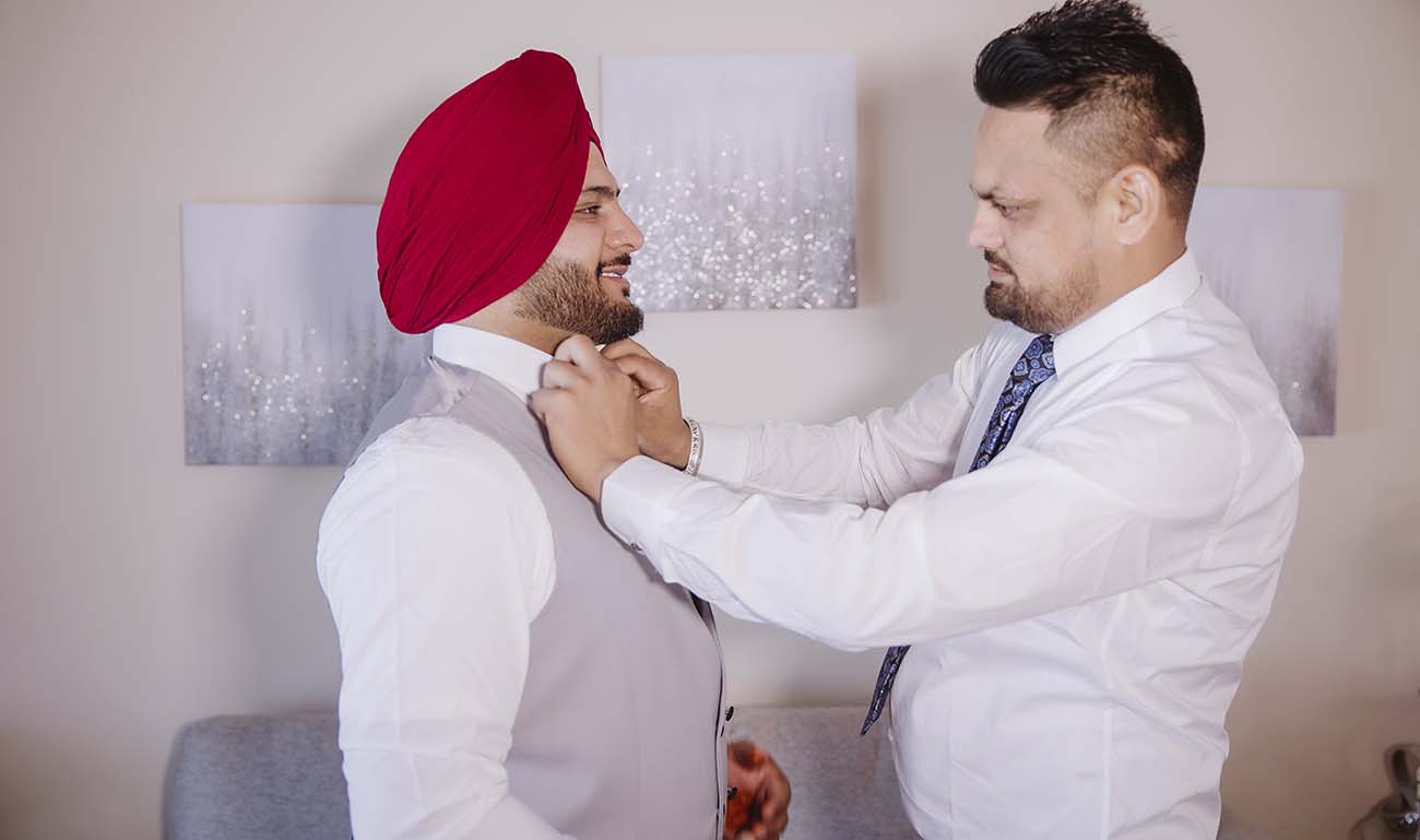 Groom Getting Ready Photography